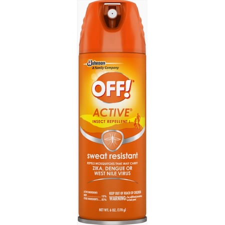 Off OFF! Insect Repellent Liquid For Mosquitoes/Other Flying Insects 6 oz 01810